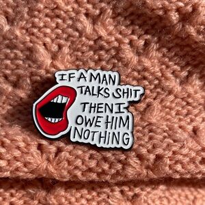 🎁BOGO 🎁 Taylor Swift, lyrics, Red and White enamel Pin